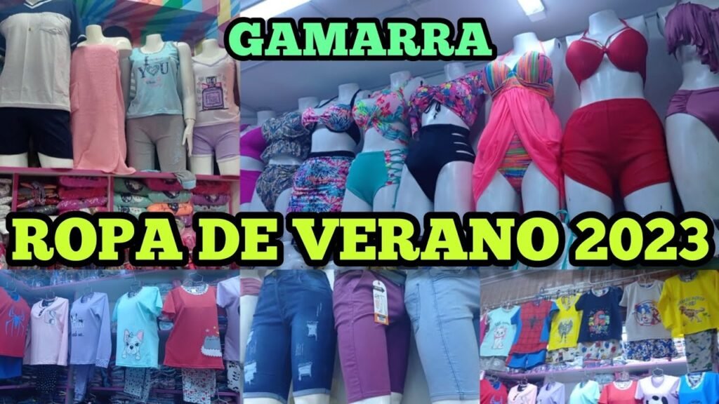 ¡¡ Gamarra Ropa de Verano 2023 !! Pijamas, Ropa de baño, Snickers, Bikinis, Polos,