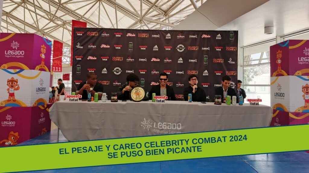 Celebrity Combat 2024, La Velada Peruana de Nico Ponce: Careo y Pesaje