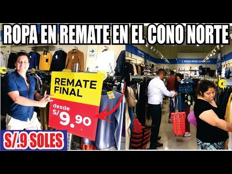 REMATE DE ROPA AMERICANA Y DE MARCA EN EL CONO NORTE DESDE 9 SOLES Y PRENDAS GRATIS @Davidteguia