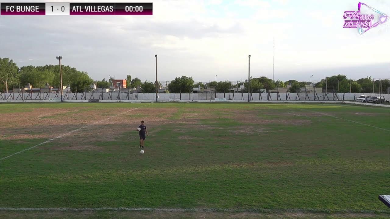 PARTIDO DE IDA SEMIFINAL TORNEO OCTOGONAL LFGV -  FC BUNGE VS ATL VILLEGAS