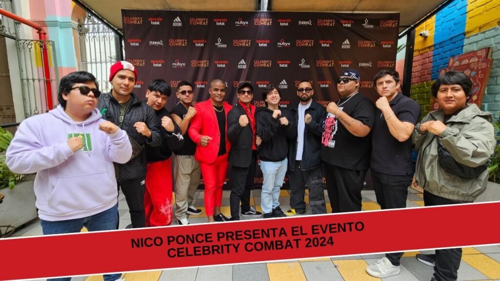 Conferencia de Prensa de Celebrity Combat 2024