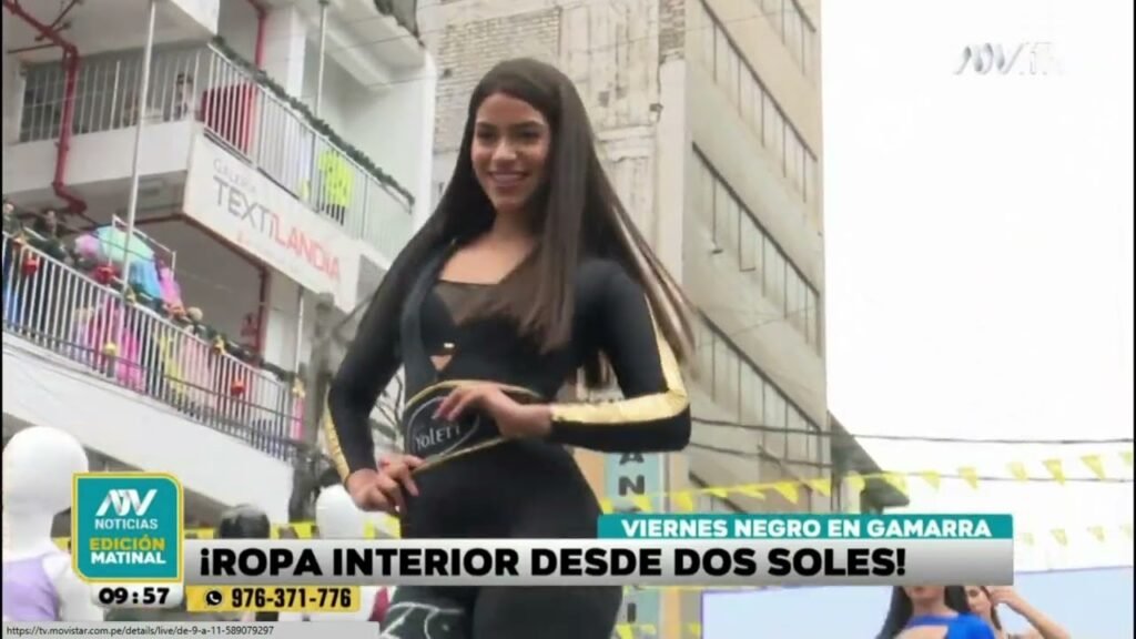 DESFILE DE ROPA INTERIOR Y LENCERÍA EN GAMARRA POR ATV