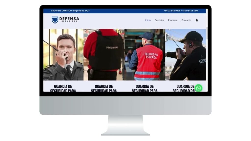 DISEÑO WEB PARA DEFENSA SEGURIDAD - https://disenodepaginaweb.cl/