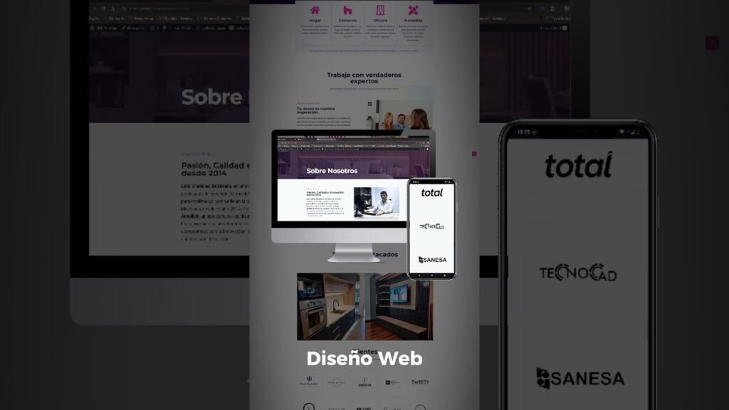 Diseño Web Muebles  #diseñoweb #empresas #web3