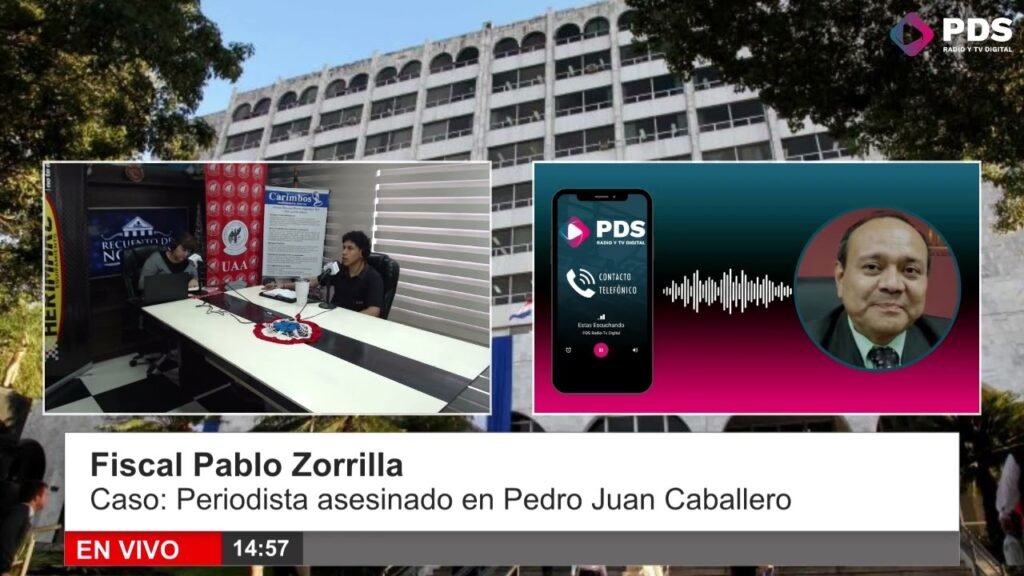 Fiscal Pablo Zorrilla - Caso: Periodista asesinado en Pedro Juan Caballero