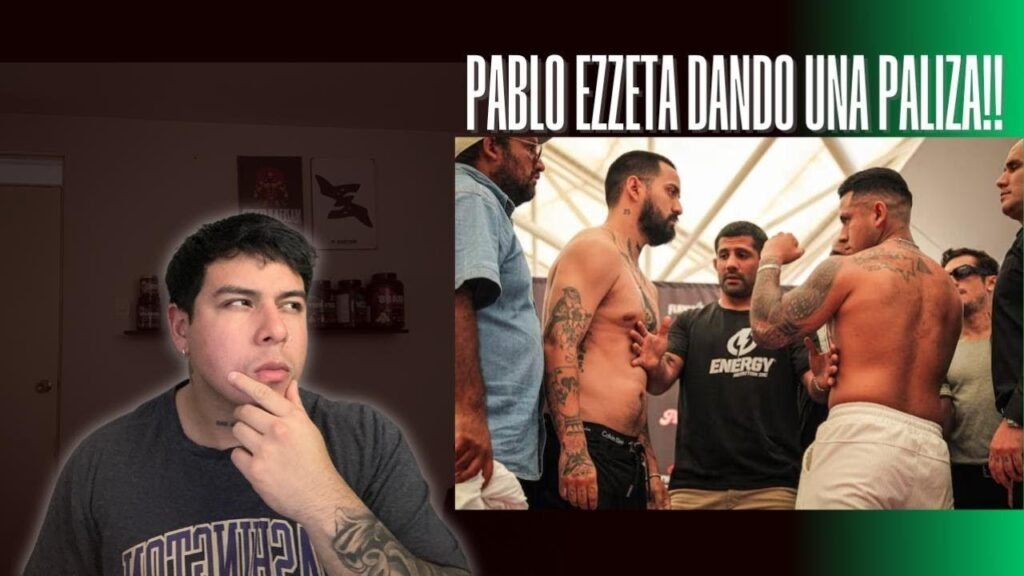 PELEA DE PABLO EZZETA VS NOTORIOUS GEAOGE - CELEBRITY COMBAT (REACCIÓN)