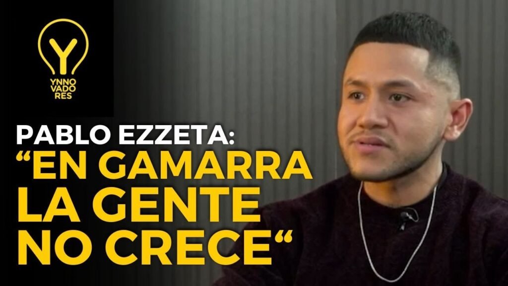 Pablo Ezzeta: "En GAMARRA LA GENTE NO CRECE porque está en la informalidad" - Ynnovadores