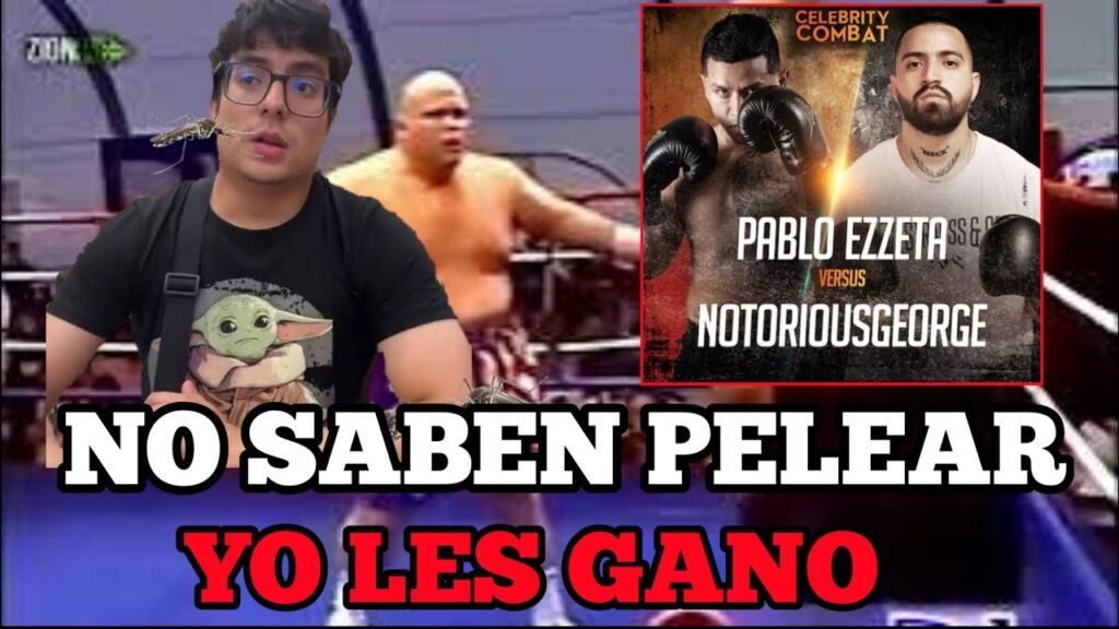 #goblinciano reacciona a celebrity combat Pablo Ezzeta vs Notoriousgeorge el Cori les gana