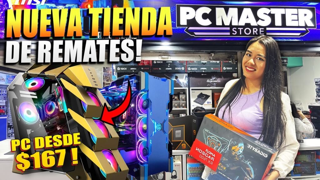 NUEVO ALMACEN DE PC GAMER MÁS BARATO DEL 2025 (Desde S/630 Soles) Si compras te dan REGALOS!!